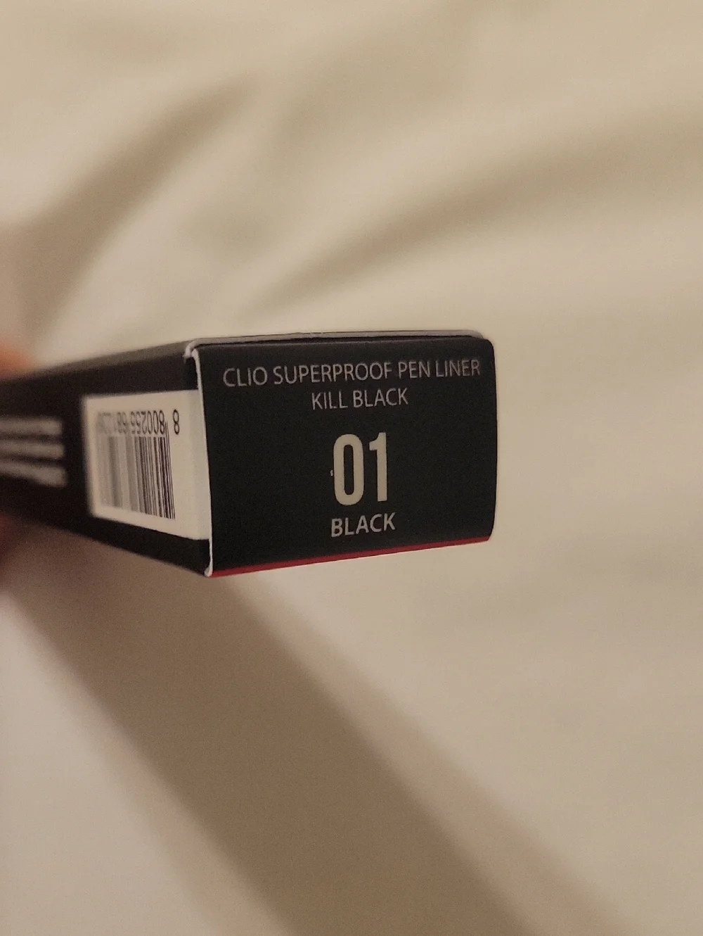 CLIO Kill Black Superproof Pen Liner Black with Red Cap Eyeliner NEW NEVER USED